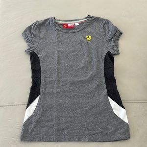 Puma Scuderia Ferrari Girls Shirt